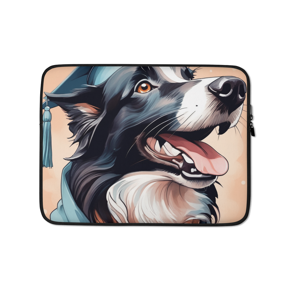 PugMug Custom Border Collie Laptop Sleeve