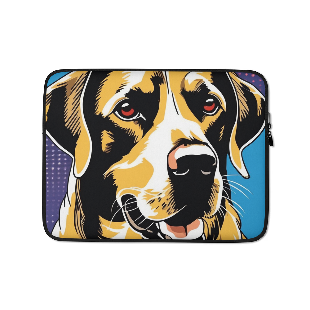PugMug Custom Black Labrador Retriever Laptop Sleeve