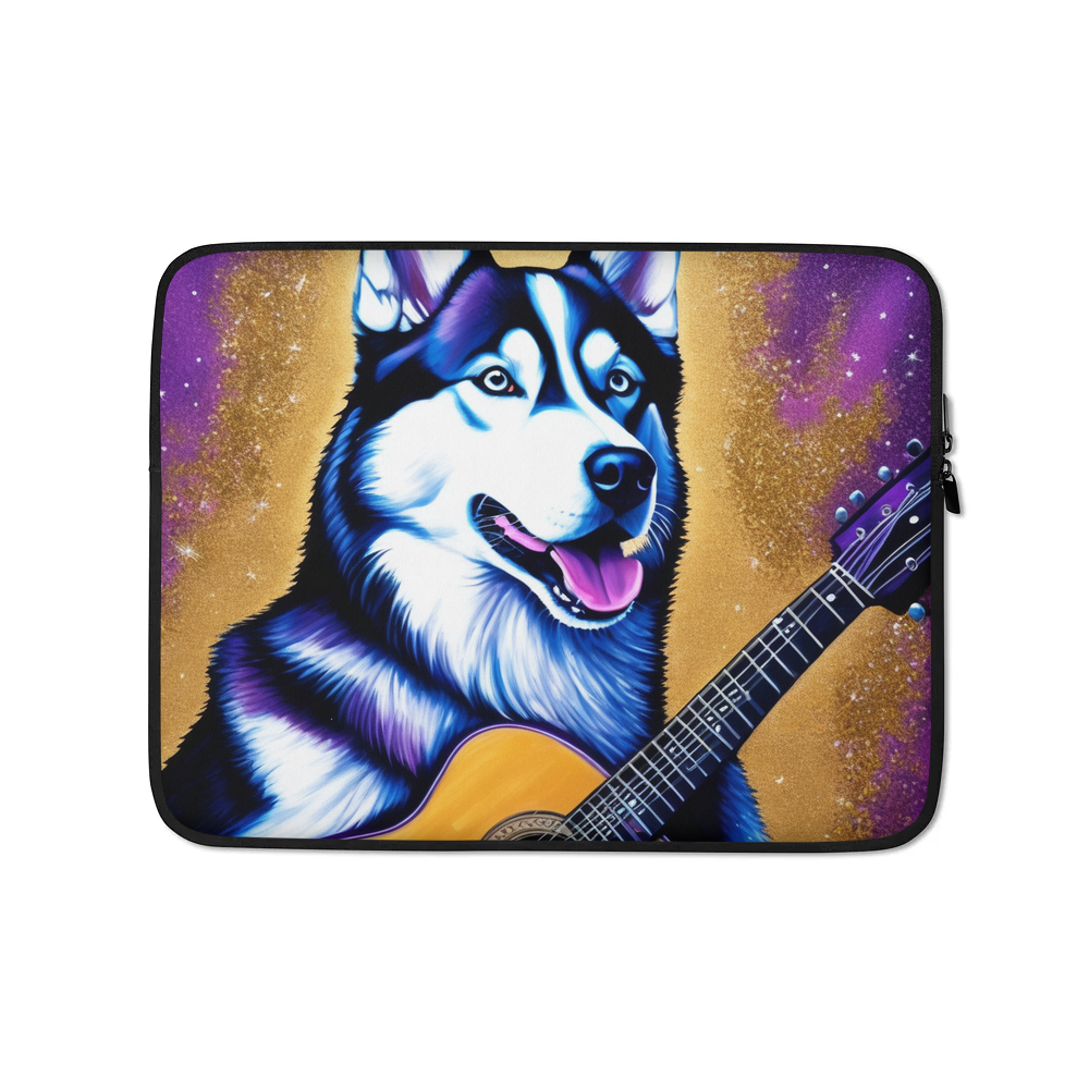 PugMug Custom Siberian Husky Laptop Sleeve