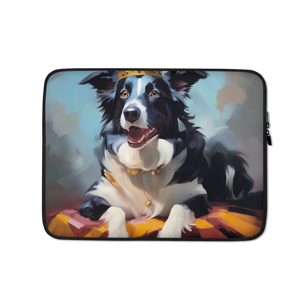 PugMug Custom Border Collie Laptop Sleeve