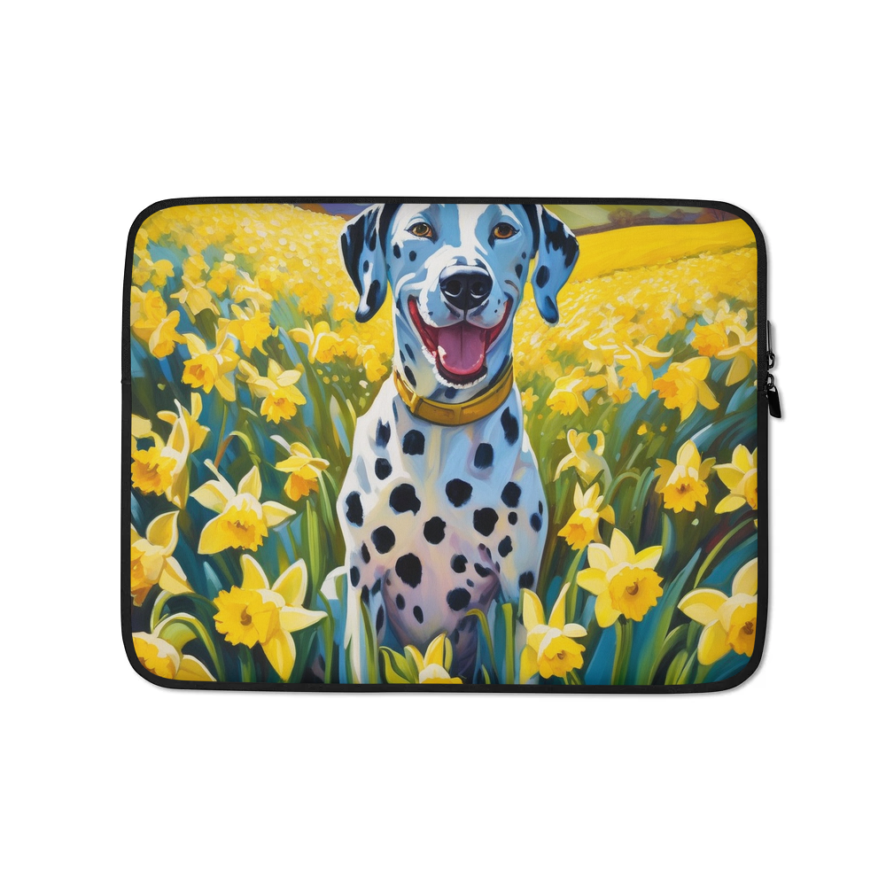 PugMug Custom Dalmatian Laptop Sleeve