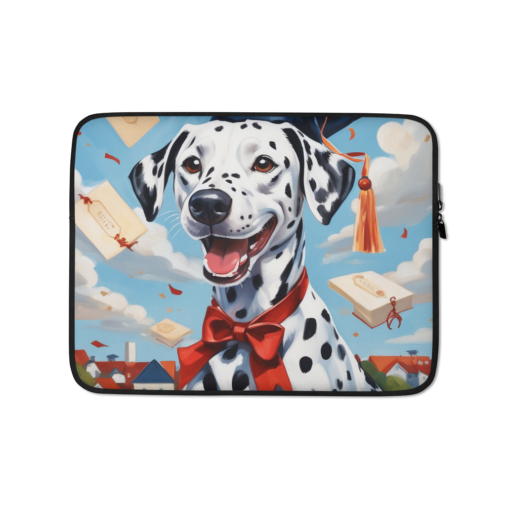 PugMug Custom Dalmatian Laptop Sleeve