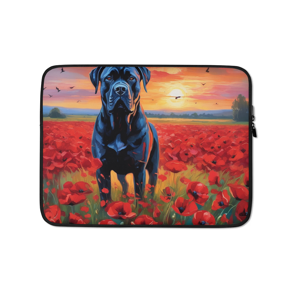 PugMug Custom Cane Corso Laptop Sleeve