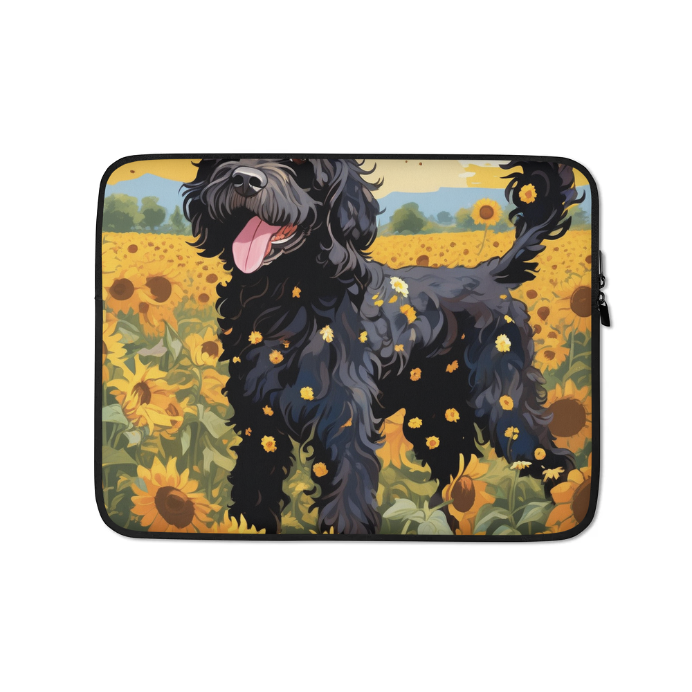 PugMug Custom Portuguese Water Dog Laptop Sleeve