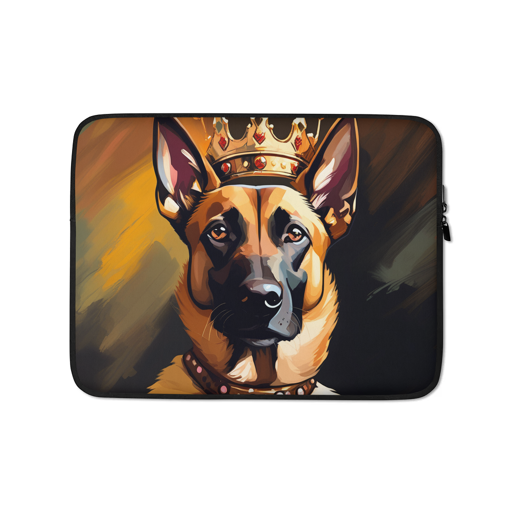 PugMug Custom Belgian Malinois Laptop Sleeve