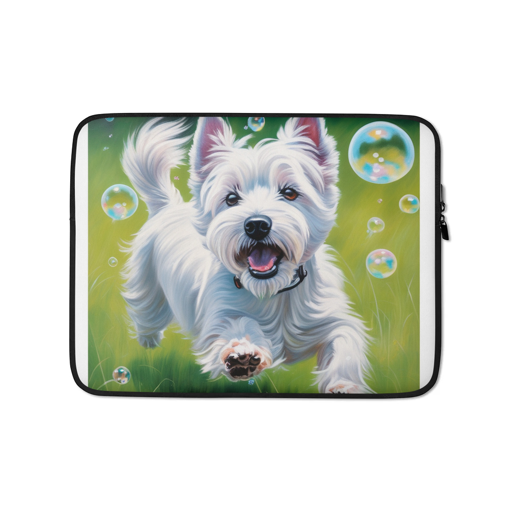 PugMug Custom West Highland White Terrier Laptop Sleeve
