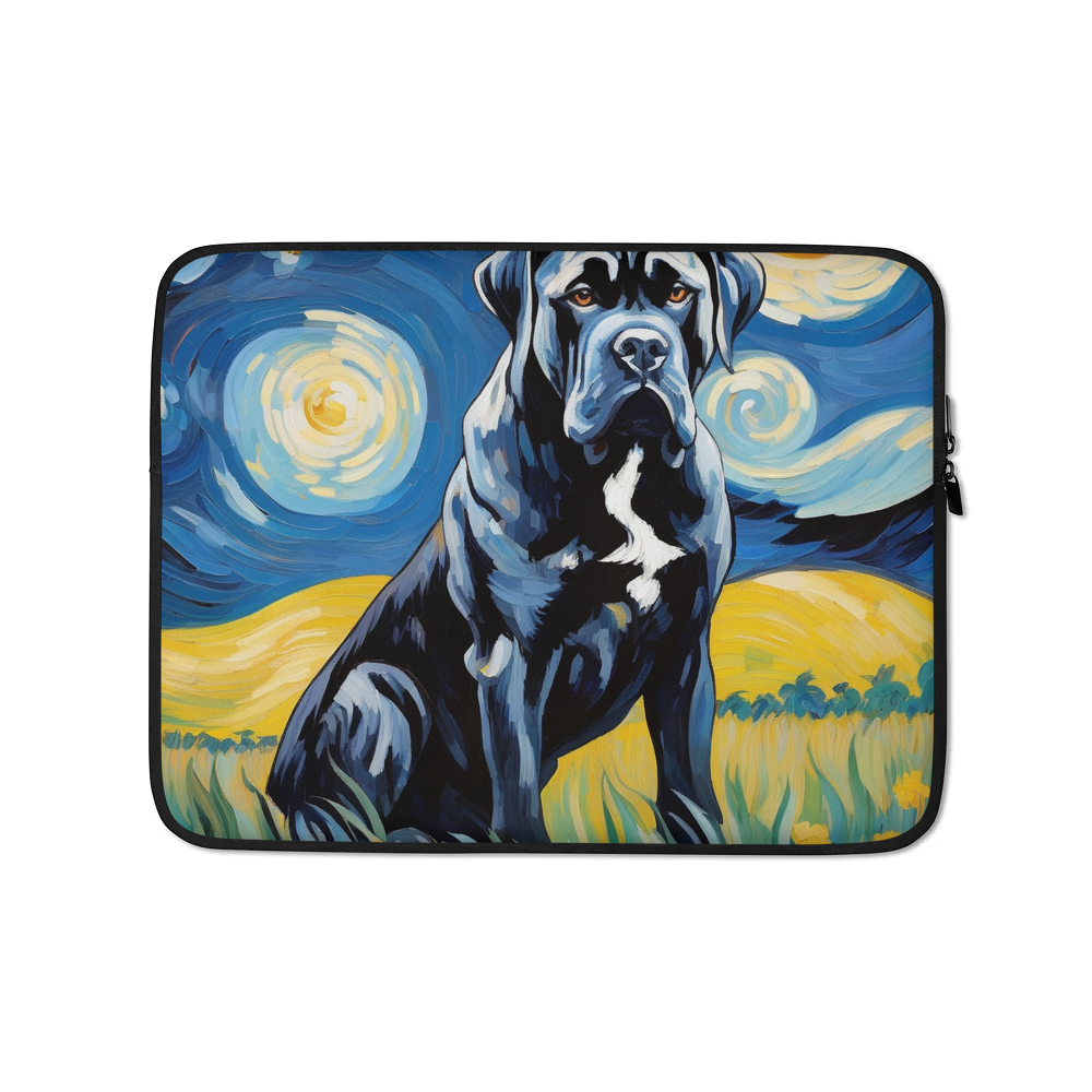PugMug Custom Cane Corso Laptop Sleeve