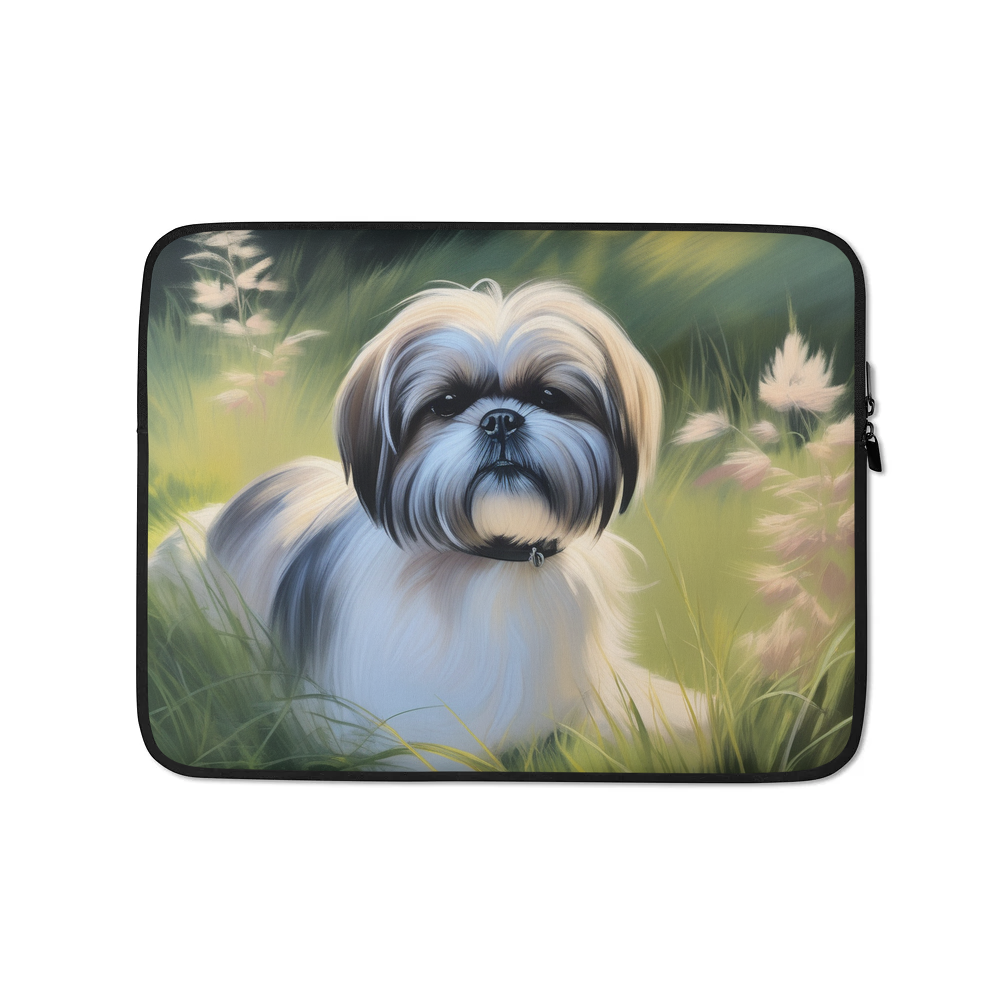 PugMug Custom Shih Tzu Laptop Sleeve