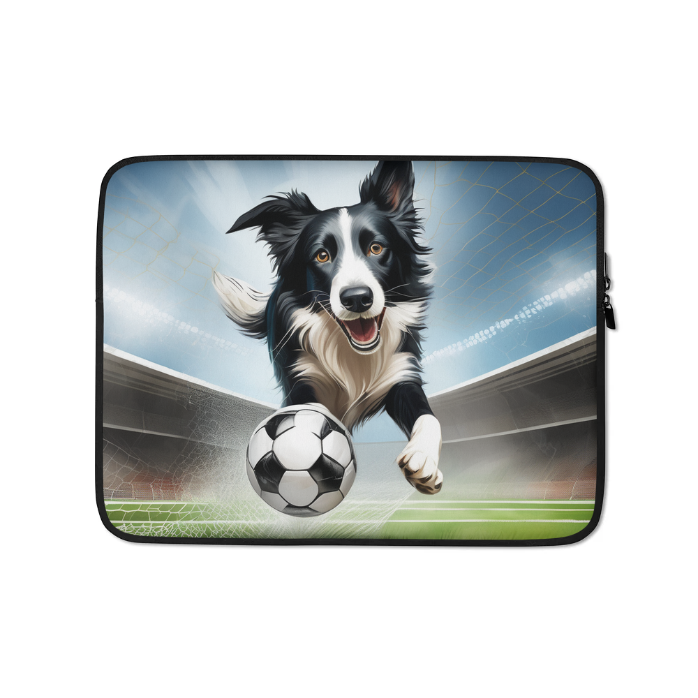 PugMug Custom Border Collie Laptop Sleeve