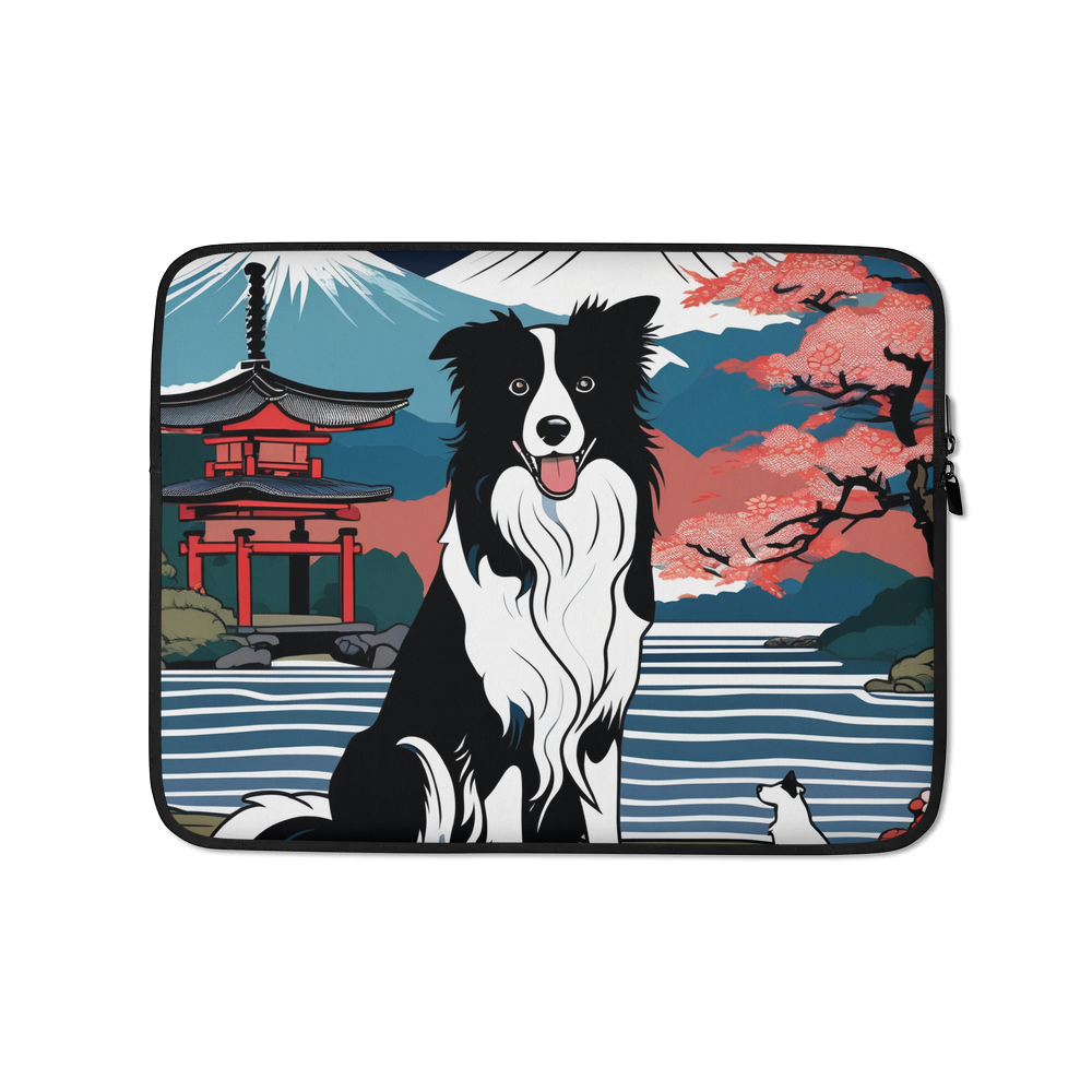 PugMug Custom Border Collie Laptop Sleeve