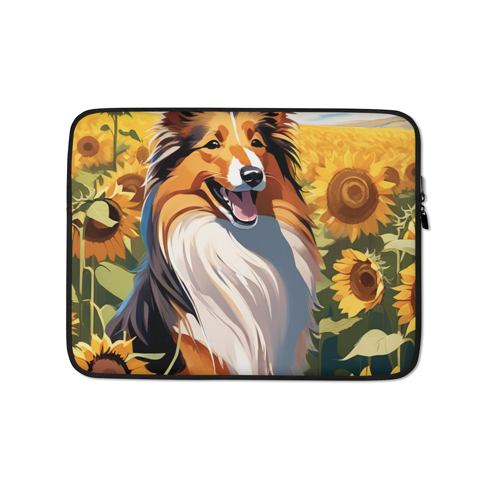 PugMug Custom Shetland Sheepdog Laptop Sleeve