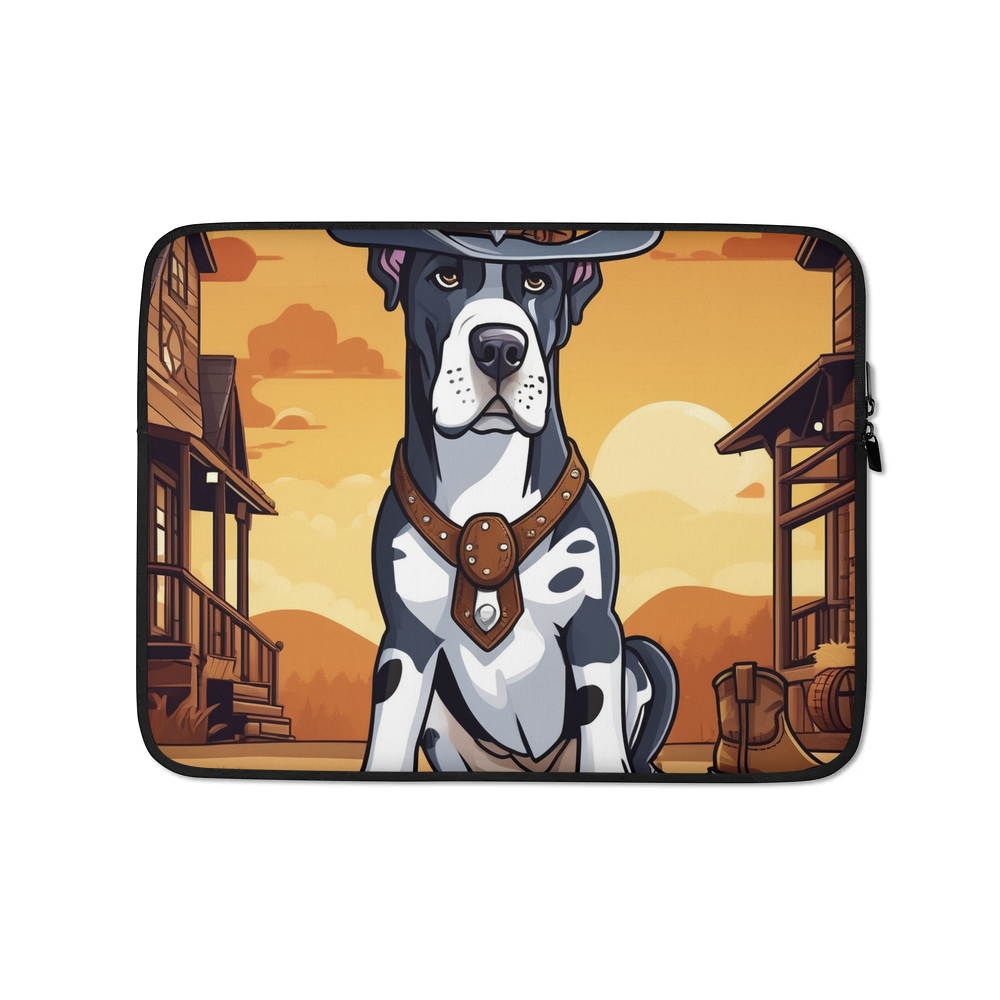PugMug Custom Great Dane Laptop Sleeve