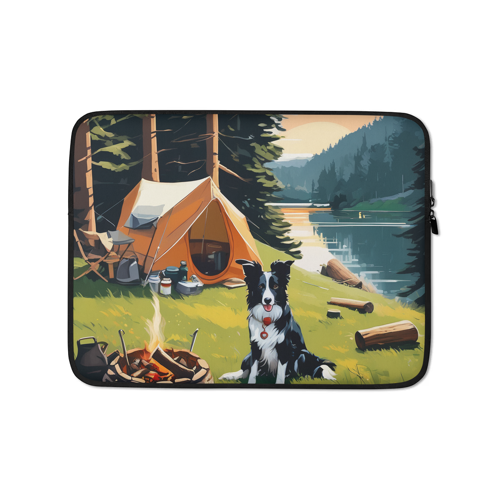 PugMug Custom Border Collie Laptop Sleeve