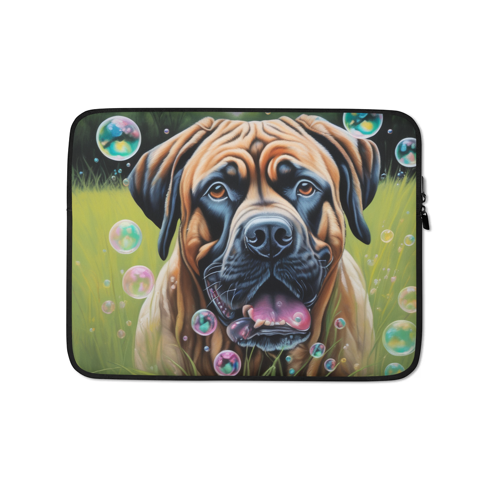 PugMug Custom Mastiff Laptop Sleeve