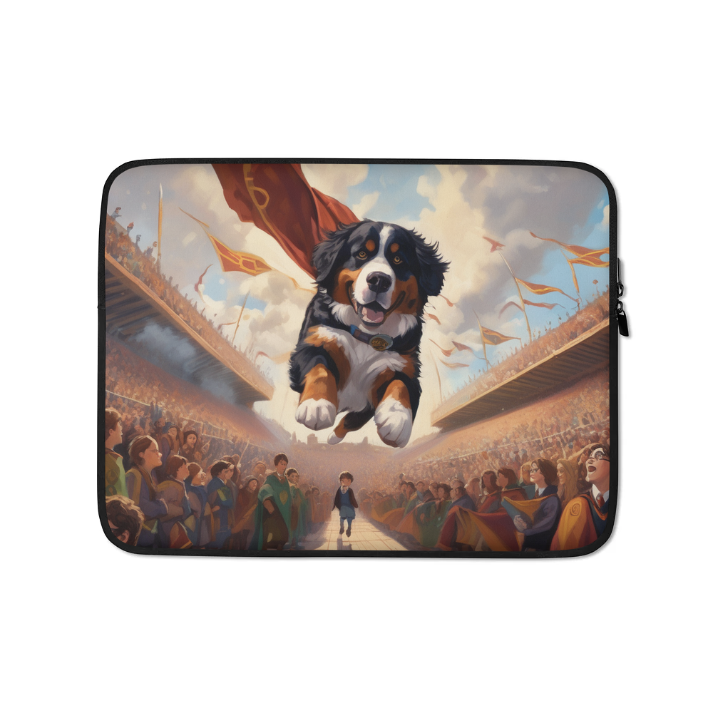 PugMug Custom Bernese Mountain Dog Laptop Sleeve