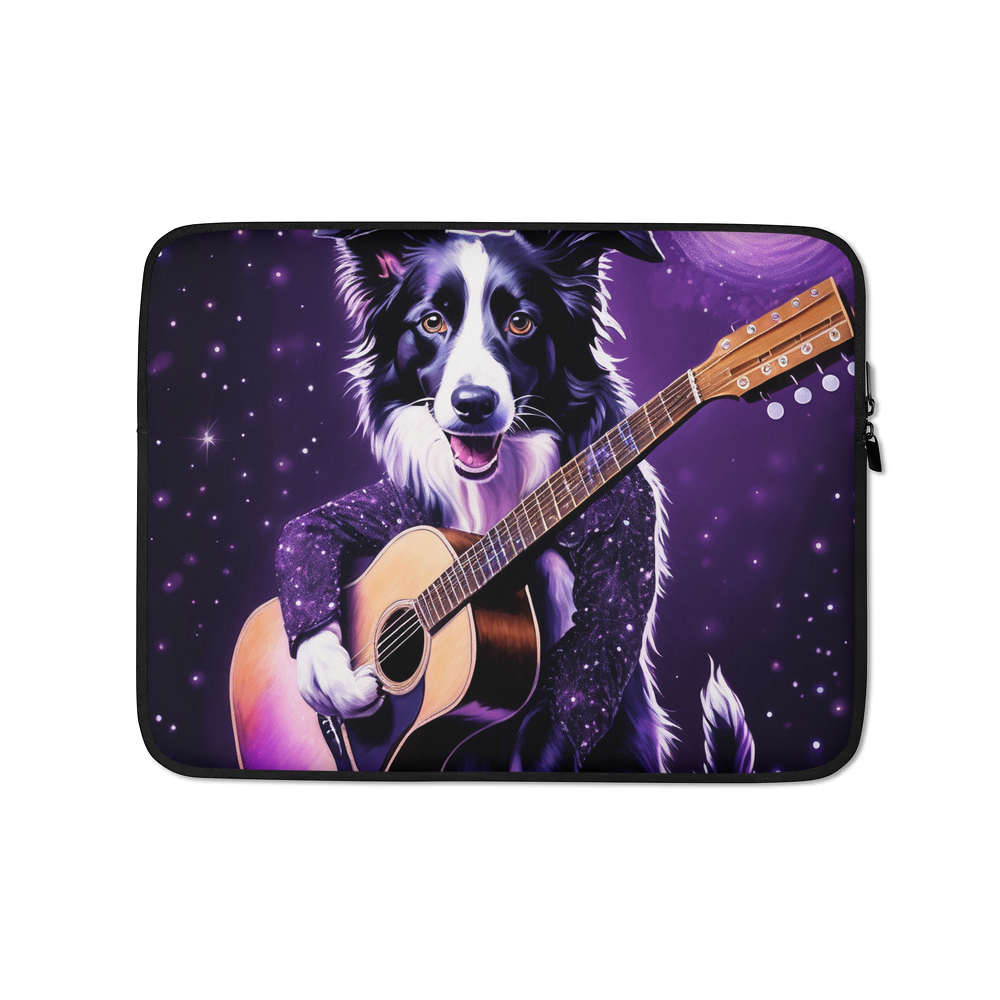 PugMug Custom Border Collie Laptop Sleeve
