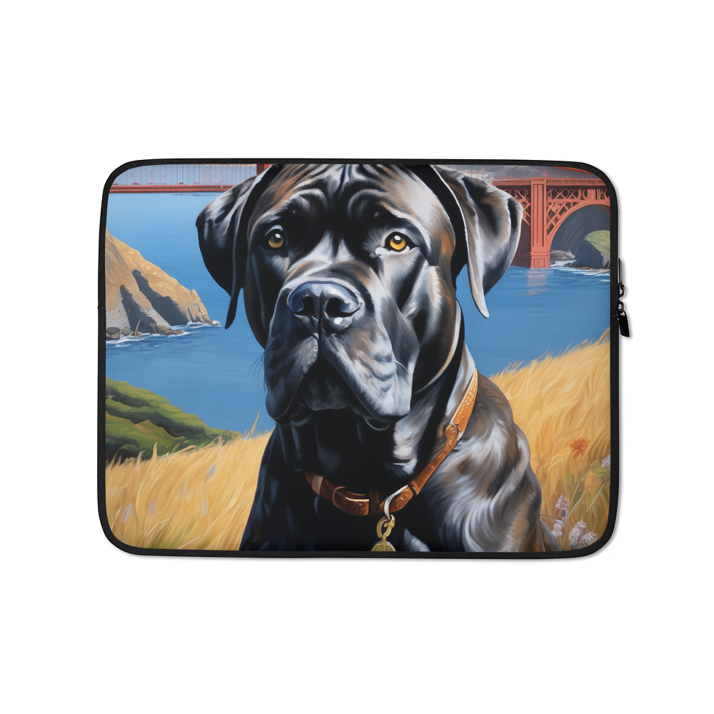 PugMug Custom Cane Corso Laptop Sleeve