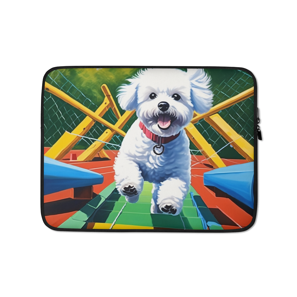 PugMug Custom Bichons Frise Laptop Sleeve