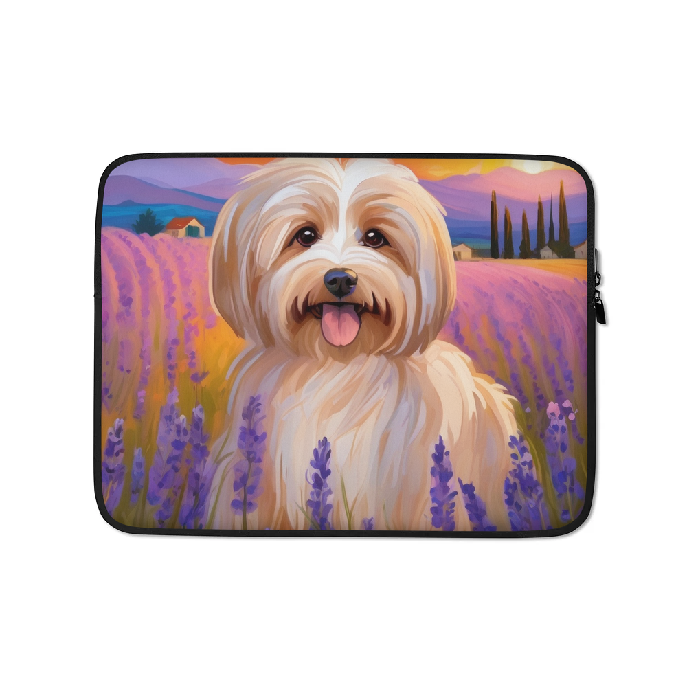 PugMug Custom Tan Havanese Dog Laptop Sleeve