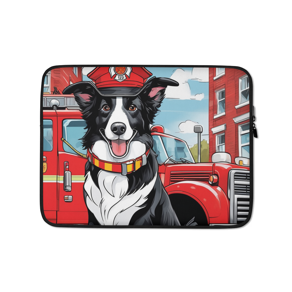 PugMug Custom Border Collie Laptop Sleeve