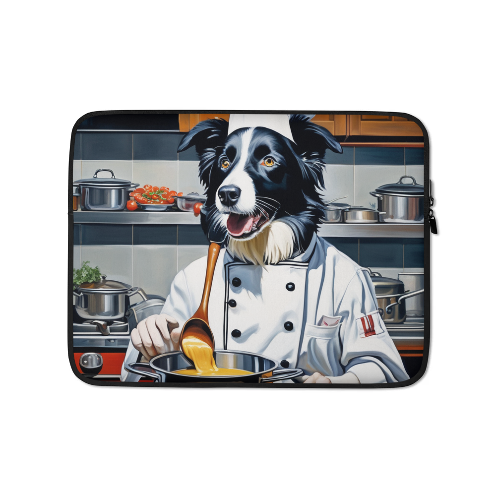 PugMug Custom Border Collie Laptop Sleeve