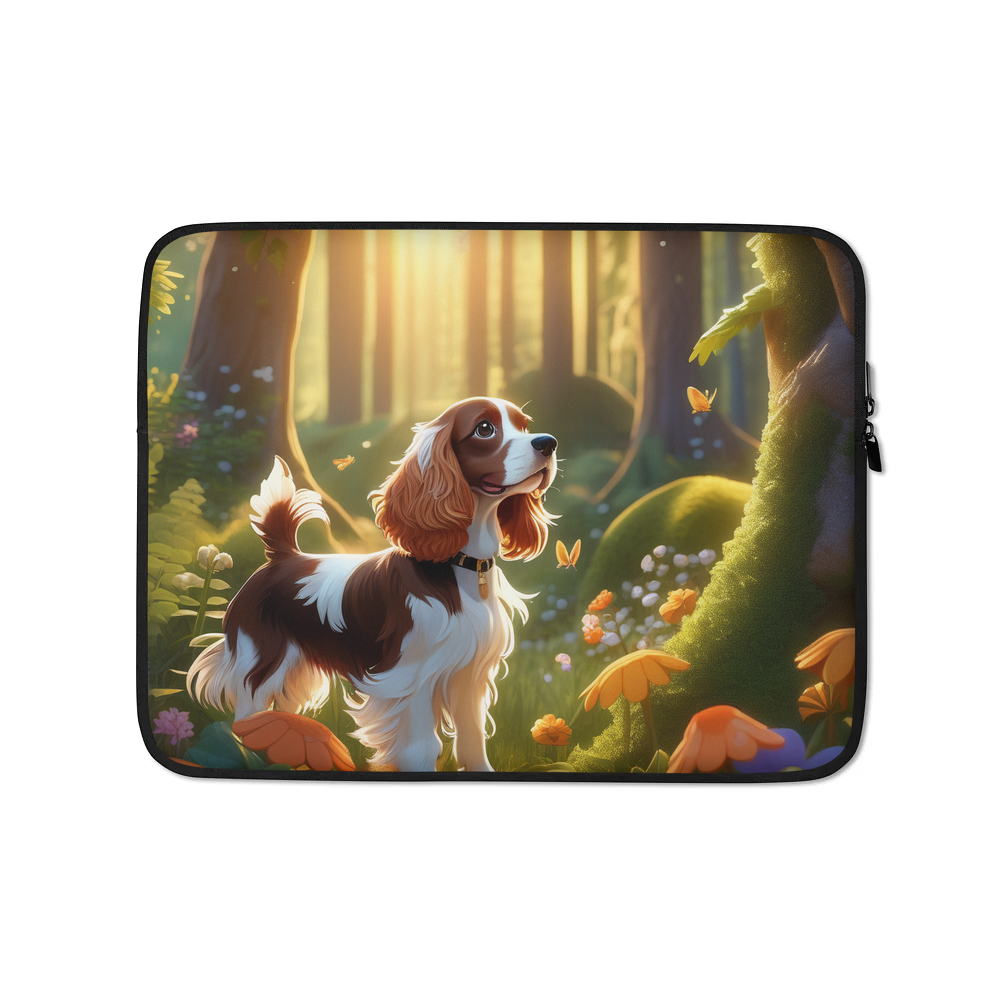 PugMug Custom English Cocker Spaniel Laptop Sleeve