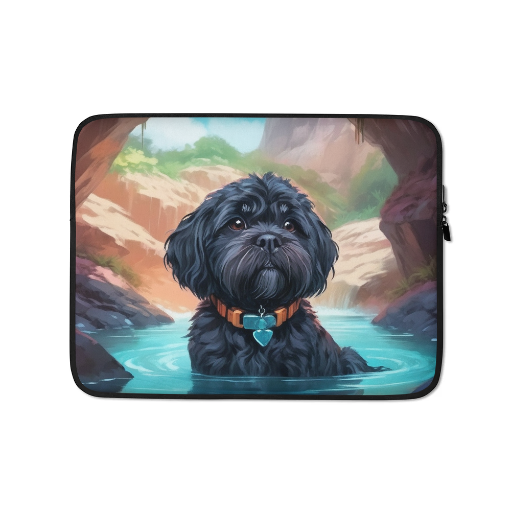 PugMug Custom Lily Laptop Sleeve