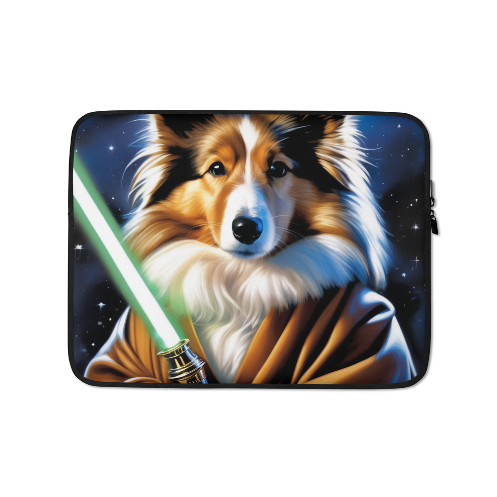 PugMug Custom Shetland Sheepdog Laptop Sleeve