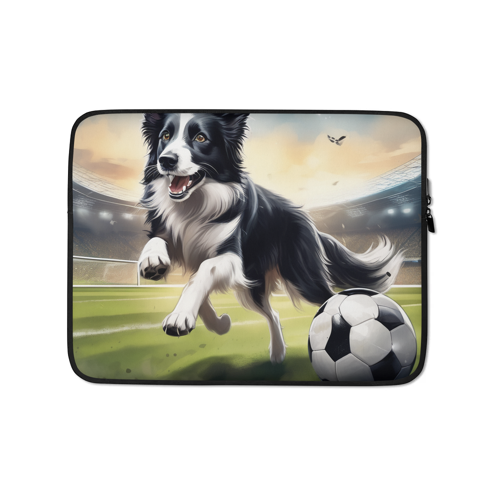 PugMug Custom Border Collie Laptop Sleeve