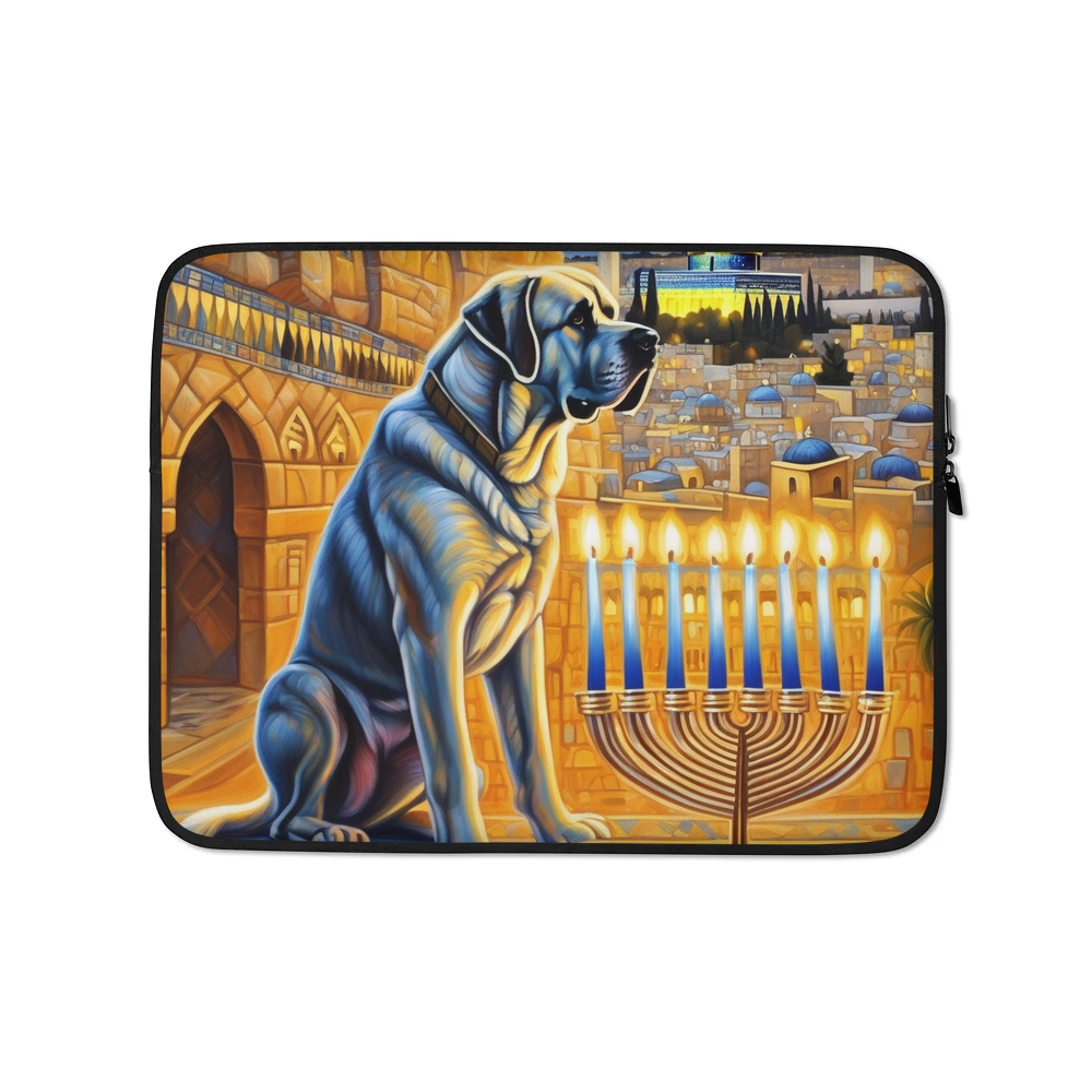 PugMug Custom Mastiff Laptop Sleeve