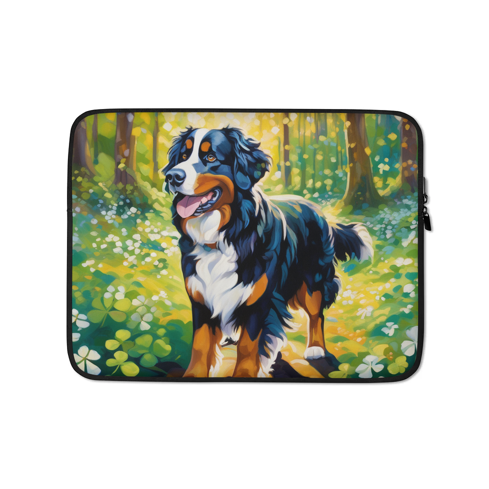 PugMug Custom Bernese Mountain Dog Laptop Sleeve