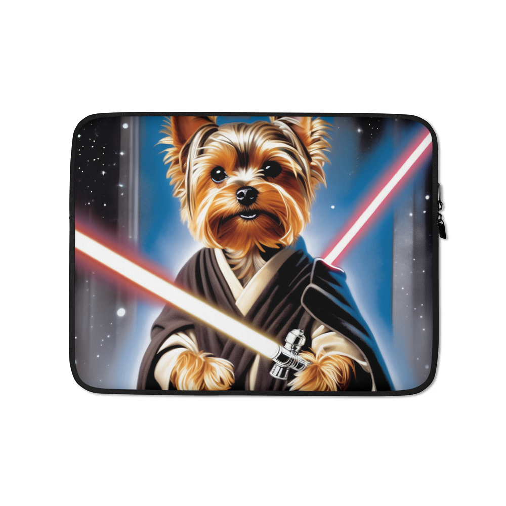 PugMug Custom Yorkshire Terrier Laptop Sleeve