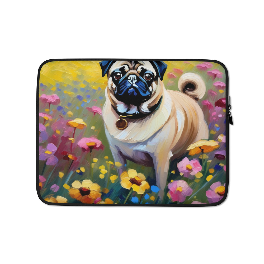 PugMug Custom Pug Laptop Sleeve