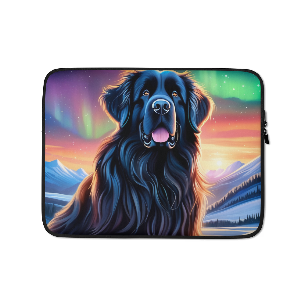 PugMug Custom Newfoundland Laptop Sleeve