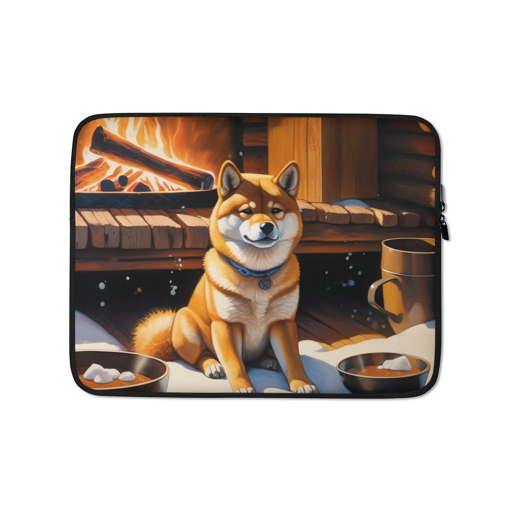 PugMug Custom Shiba Inu Laptop Sleeve