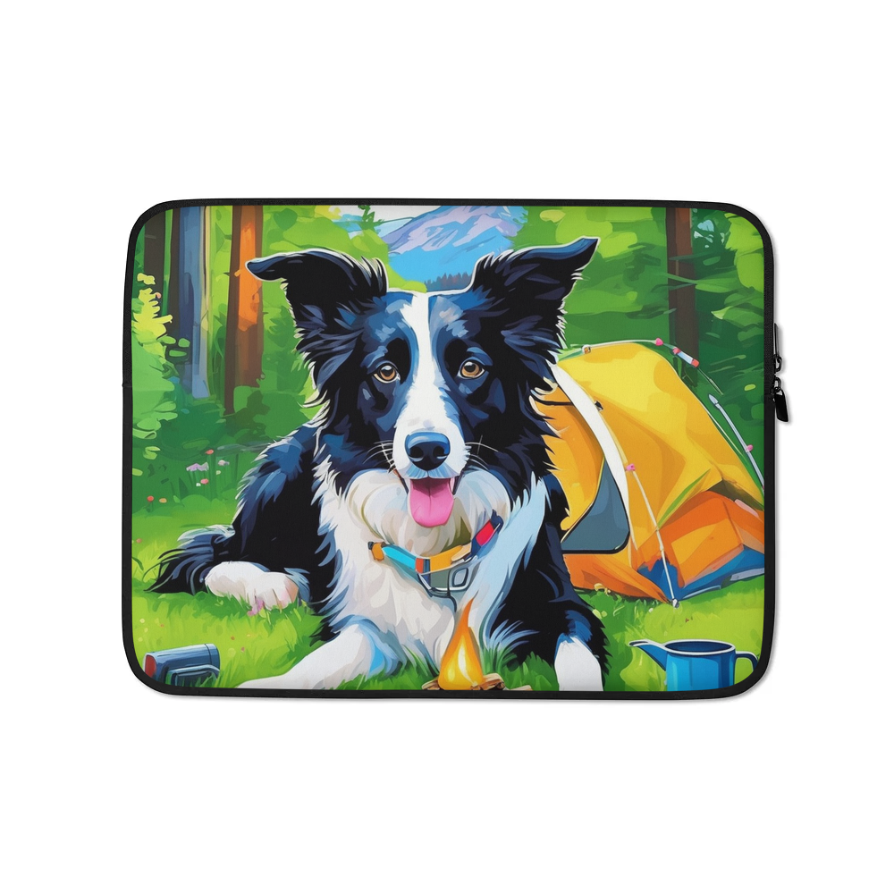PugMug Custom Border Collie Laptop Sleeve