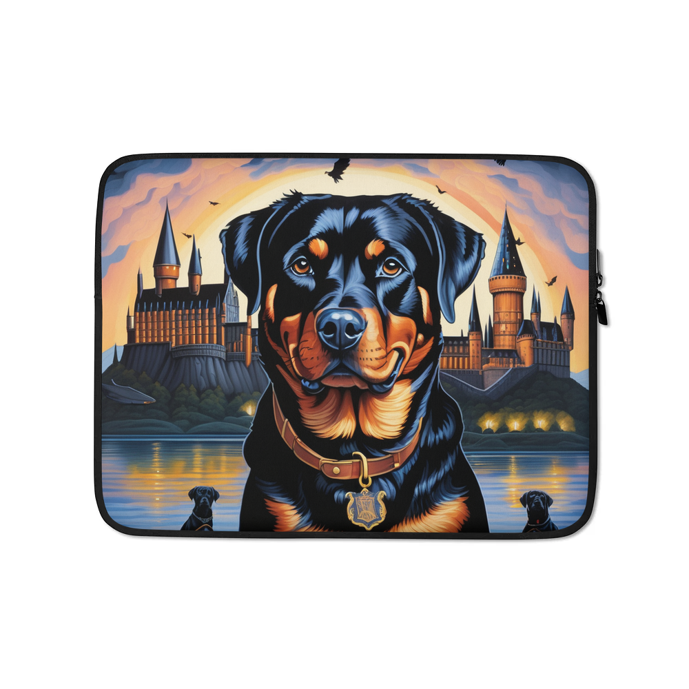 PugMug Custom Rottweiler Laptop Sleeve