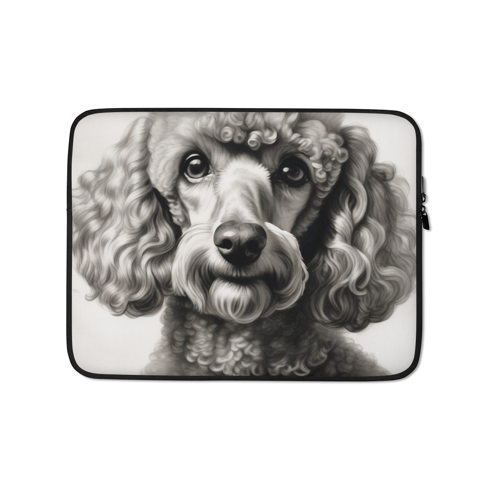 PugMug Custom Tan Poodle Laptop Sleeve