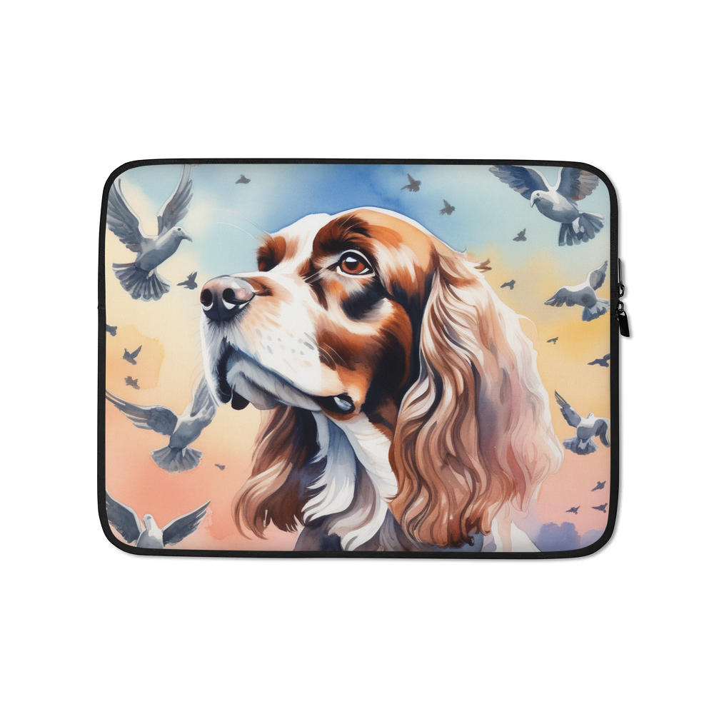 PugMug Custom English Cocker Spaniel Laptop Sleeve
