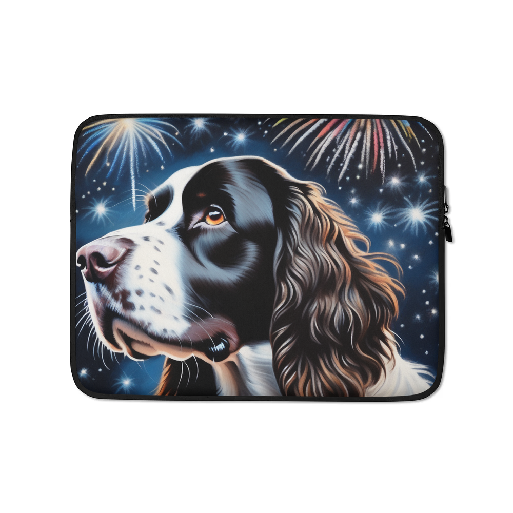 PugMug Custom English Springer Spaniel Laptop Sleeve