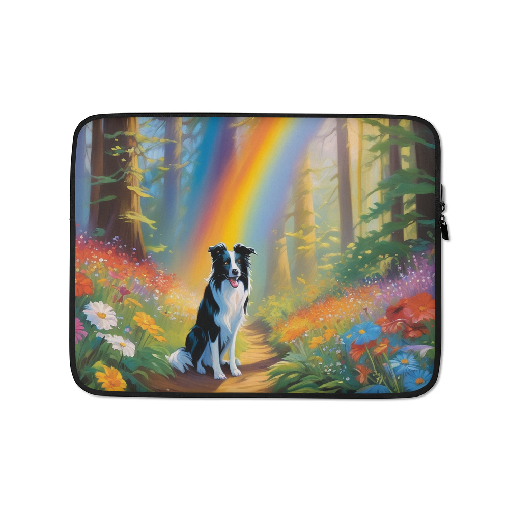 PugMug Custom Border Collie Laptop Sleeve