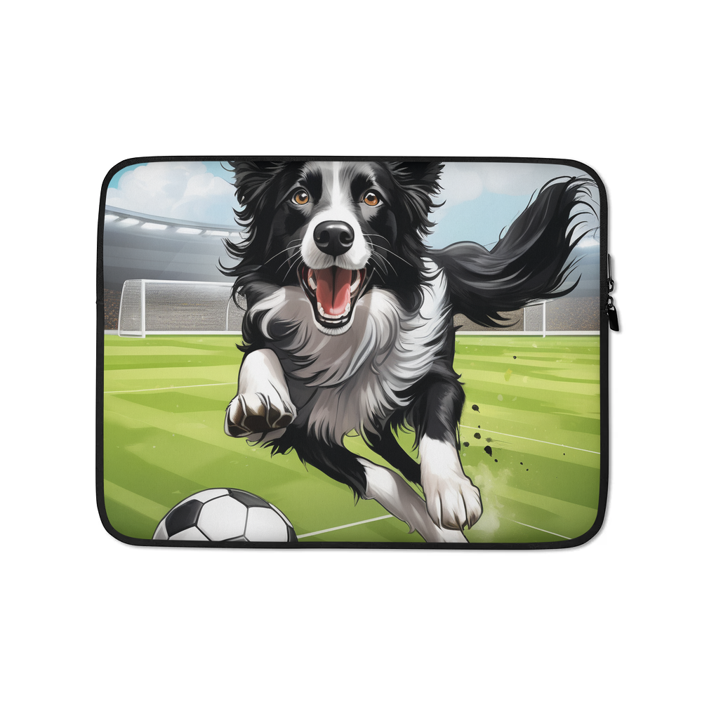 PugMug Custom Border Collie Laptop Sleeve
