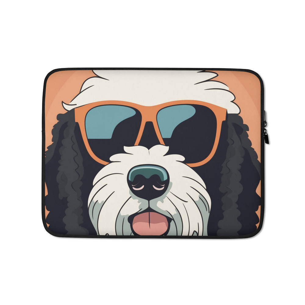 PugMug Custom Portuguese Water Dog Laptop Sleeve