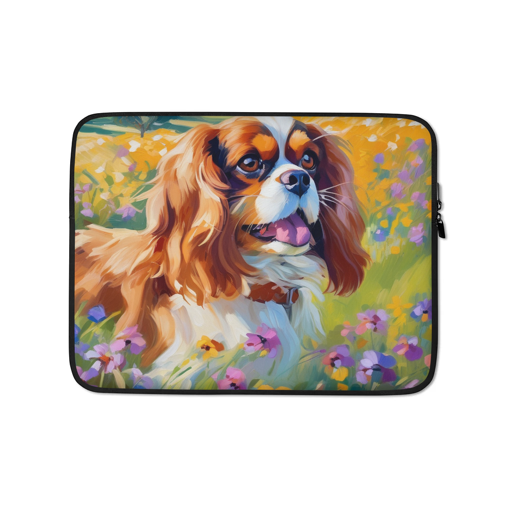 PugMug Custom Cavalier King Charles Spaniel Laptop Sleeve
