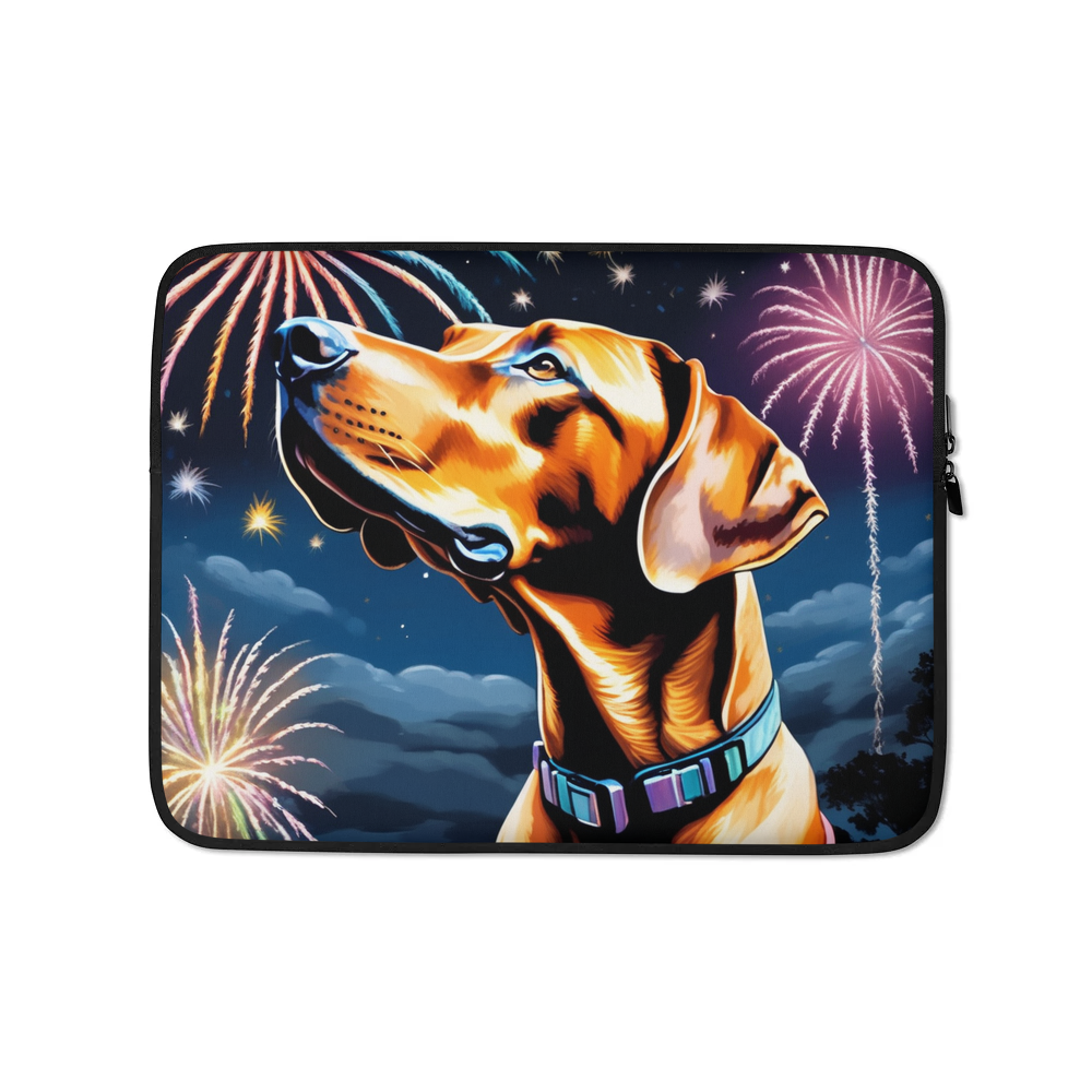 PugMug Custom Rhodesian Ridgeback Laptop Sleeve