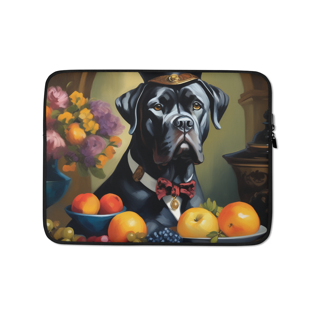 PugMug Custom Cane Corso Laptop Sleeve