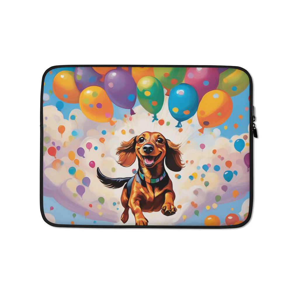 PugMug Custom Tan Dachshund Laptop Sleeve