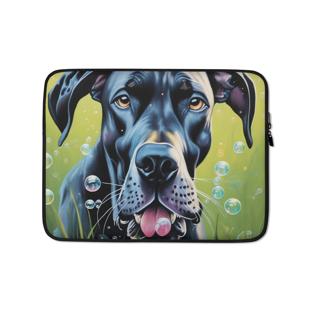 PugMug Custom Great Dane Laptop Sleeve