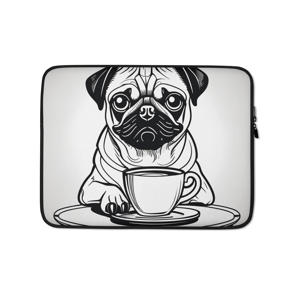 PugMug Custom Pug Laptop Sleeve