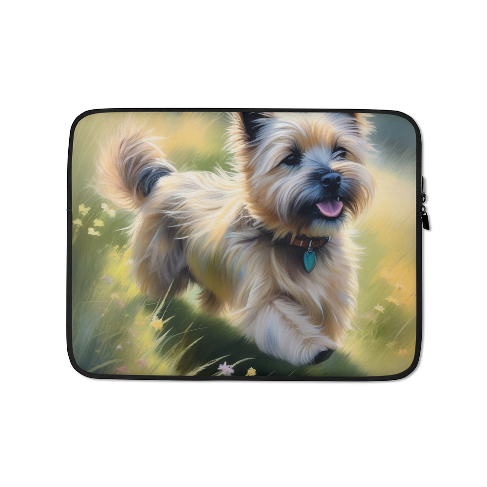 PugMug Custom Cairn Terrier Laptop Sleeve